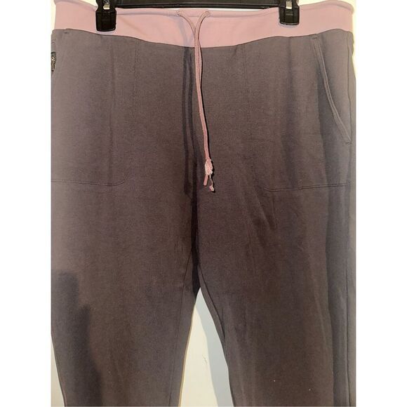 ATHLETA Hermosa Pant Women's Size L Large In Shale Pink Slit Ankle Excellent! - Picture 3 of 7